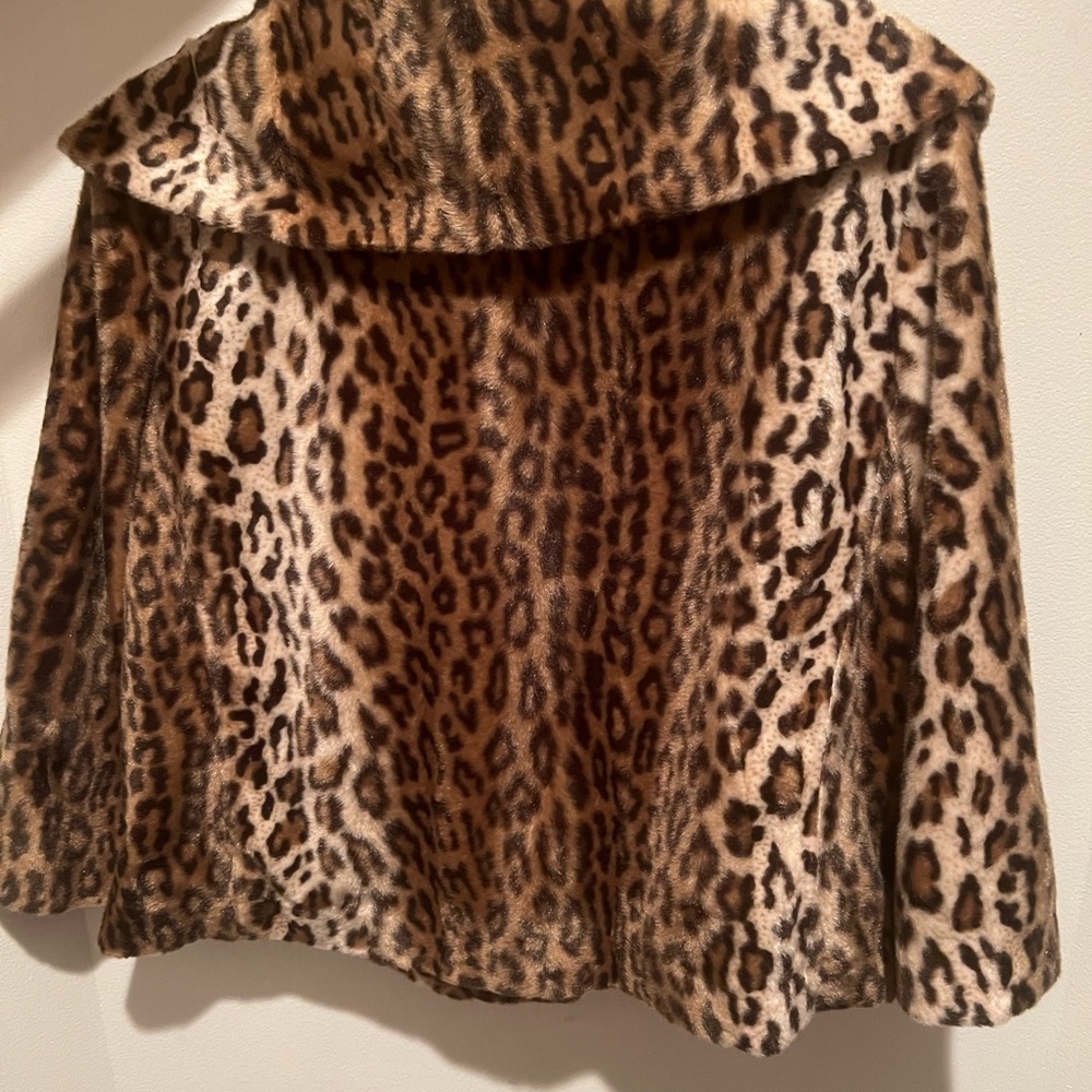 INC international concepts- faux fur jacket size large - Picture 2 of 7